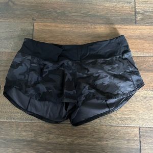Lululemon speed up shorts low rise 2.5